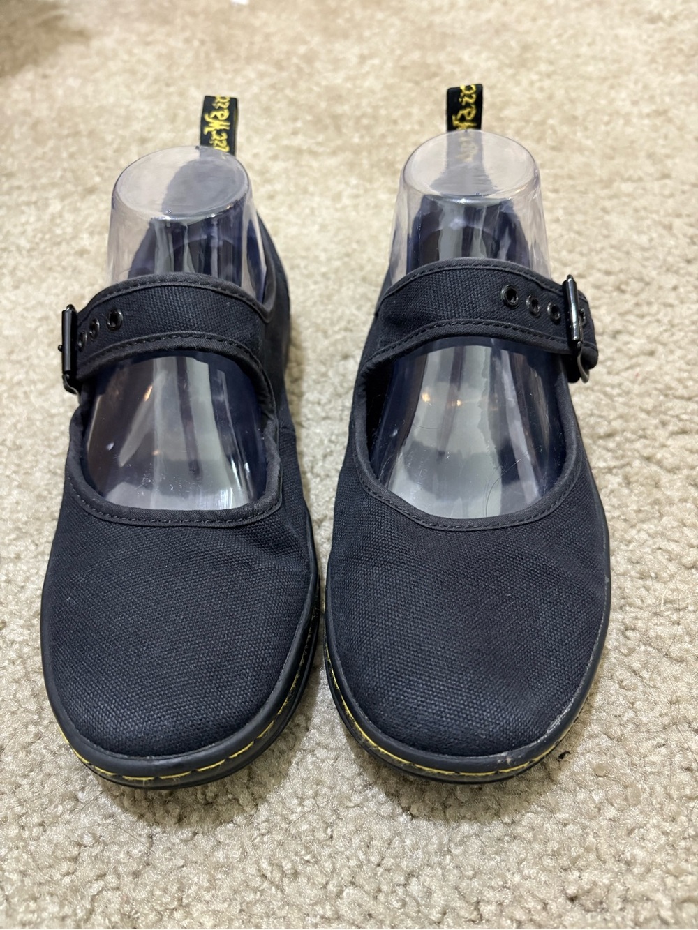 Dr. Martens Carnaby Mary Jane Shoes Women’s 8 EU 39 Canvas Mary Janes Y2K